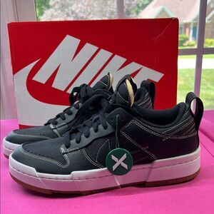 Nike Black/White Dunk Low Disrupt Sneakers W12 New in Box!